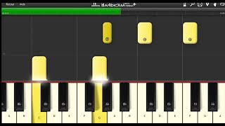 SPOTEMGOTTEM x NLE Choppa x Dababy Beat box piano tutorial [upl. by Paapanen]