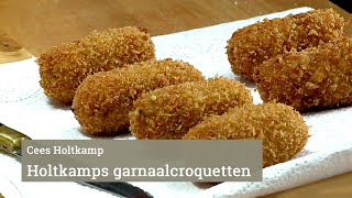 De fameuze garnaalcroquet van Holtkamp [upl. by Cinimod]