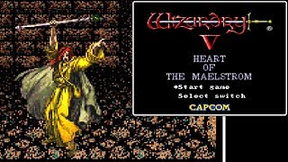 Wizardry V Heart of the Maelstrom  SNES Gameplay [upl. by Akener613]