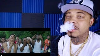 NLE Choppa x Blueface quotShotta Flowquot REACTION [upl. by Solorac295]