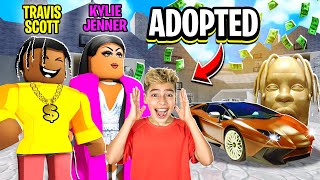 i Got ADOPTED by TRAVIS SCOTT amp KYLIE JENNER 😱  Royalty Gaming [upl. by Lecirg]