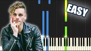 Blessed Assurance  Elevation Worship  EASY PIANO TUTORIAL  SHEET MUSIC by Betacustic [upl. by Assillam382]