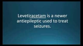 How to pronounce levetiracetam Keppra Memorizing Pharmacology Flashcard [upl. by Ahsyla]