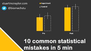 Ten Statistical Mistakes in 5 Min [upl. by Ceevah581]