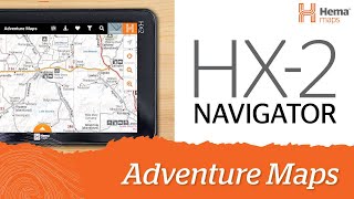 Hema HX2  Adventure Maps [upl. by Ylrbmik]