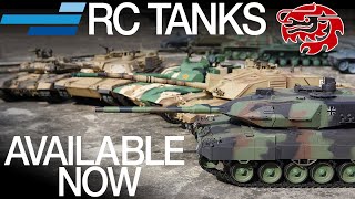 Heng Long RC Tanks Available Now  Motion RC [upl. by Varien215]