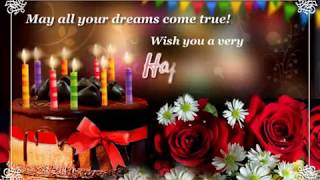 Beautiful Birthday Wishes amp Blessings [upl. by Enneira]