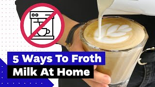 How To Froth Milk At Home Best Milk Frothers Review [upl. by Komarek797]