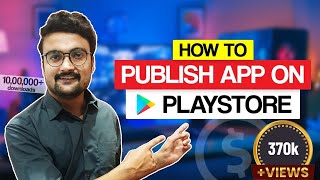 How to Publish App on Play Store  Upload Android App on Google Play Store [upl. by Ylebmik]