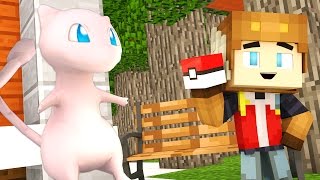 CATCHING MEW IN POKEMON GO Minecraft Roleplay [upl. by Siul]