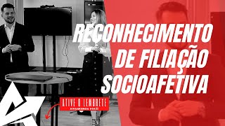 DIREITO DE FAMÍLIA Reconhecimento de filiação socioafetiva [upl. by Ajnin11]