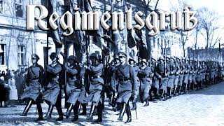 Regimentsgruß ✠ German marchmp4 [upl. by Aisenet529]