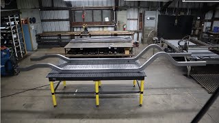 Custom mandrel bent frame rails [upl. by Eversole632]