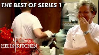 The Absolute FUNNIEST Moments From Season 1  Hells Kitchen [upl. by Nellda]