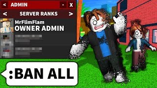 This Roblox game accidentally gave me admin commands [upl. by Ahtera]