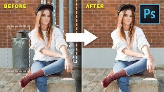 How To Remove ANYTHING From a Photo in Photoshop [upl. by Teeter]