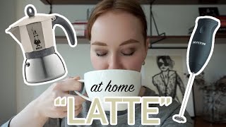 HOW TO MAKE A quotLATTEquot AT HOME moka pot  frother [upl. by Campagna]