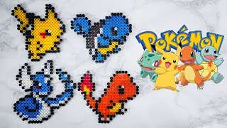 Making Pokemons Using IKEA PYSSLA Fuse Beads [upl. by Dwain]