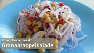 Granaatappelsalade met kikkererwten [upl. by Llednov987]