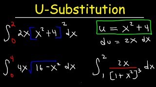 Usubstitution With Definite Integrals [upl. by Biddie757]