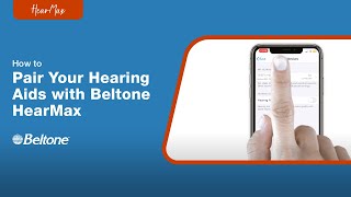 How to Pair Your Beltone Hearing Aids with the HearMax App iOS Devices  Beltone [upl. by Lledor]