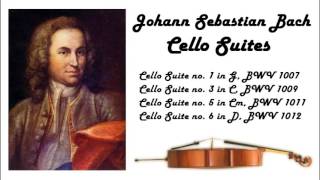 Johann Sebastian Bach  Cello suites in 432 Hz great for reading or studying [upl. by Yllac]