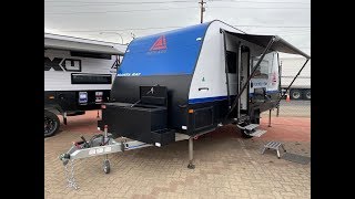 New Age Manta Ray 16 Luxury Ensuite Caravan [upl. by Iniffit760]