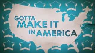 Victorious Cast ft Victoria Justice  Make It In America Lyric Video [upl. by Aloiv]