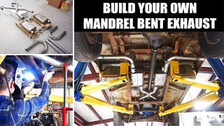 F100 Custom Exhaust Build  Mandrel Bends amp XPipe DIY [upl. by Noevart762]