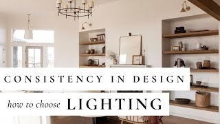 Interior Design Tips Consistency in Lighting [upl. by Ameline]