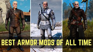 Most Downloaded LoreFriendly Armor Mods  Witcher 3 [upl. by Alocin]