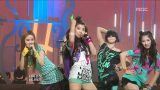 4Minute  Hot Issue 포미닛  핫이슈 Music Core 20090725 [upl. by Ammeg]