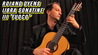 Roland Dyens  Libra Sonatine quotFuocoquot  Enea Leone [upl. by Ikuy]